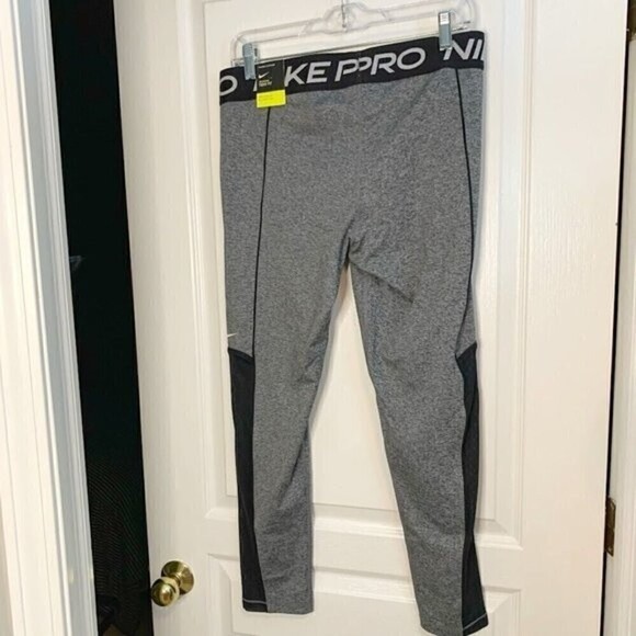 Nike Pro NWT Dri Fit Tight Fit Long Training Active Workout Gym Legging Pant - Picture 5 of 13